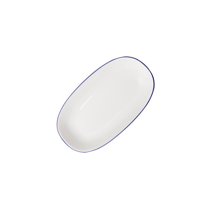 Avet Fuente Oval 18,5x10,5x2 cm Colección Olimpic Blue Porcelana Avet Fuente Oval 18,5x10,5x2 cm Colección Olimpic Blue Porcelana